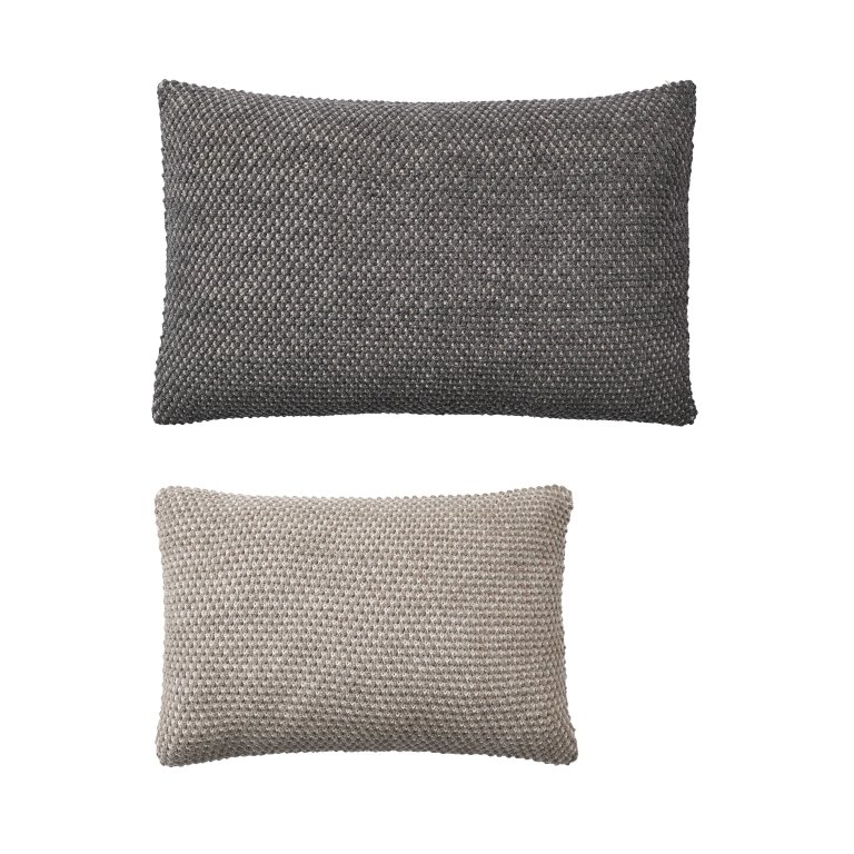 Muuto Twine kussen 50x80 donkergrijs