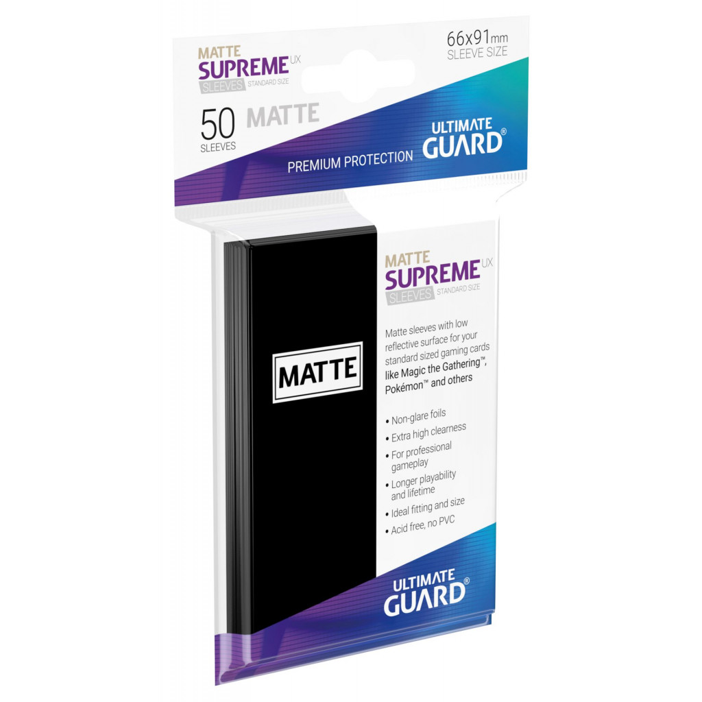 50 Supreme UX Matte Sleeves Standard Size