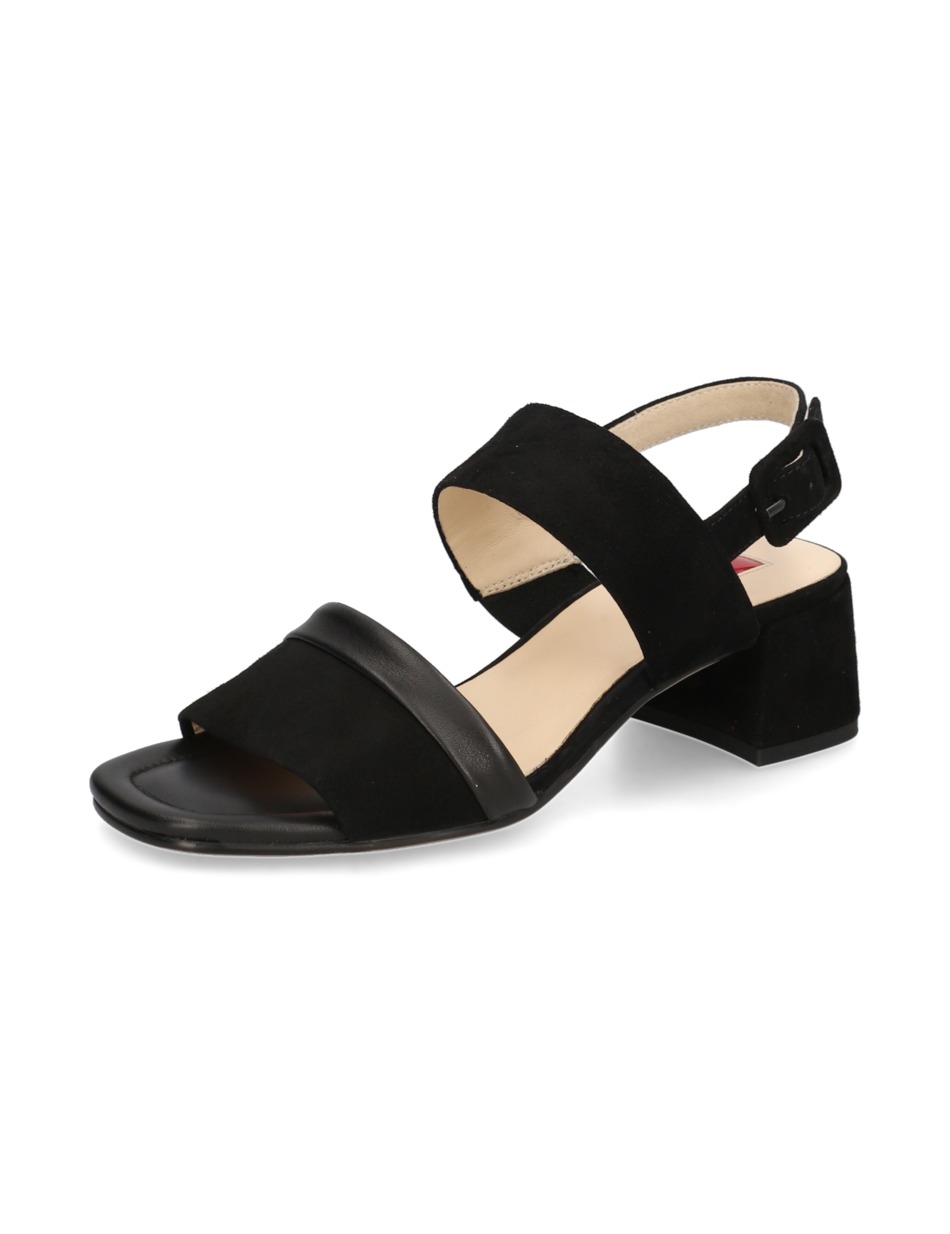 Veloursleder Sandale