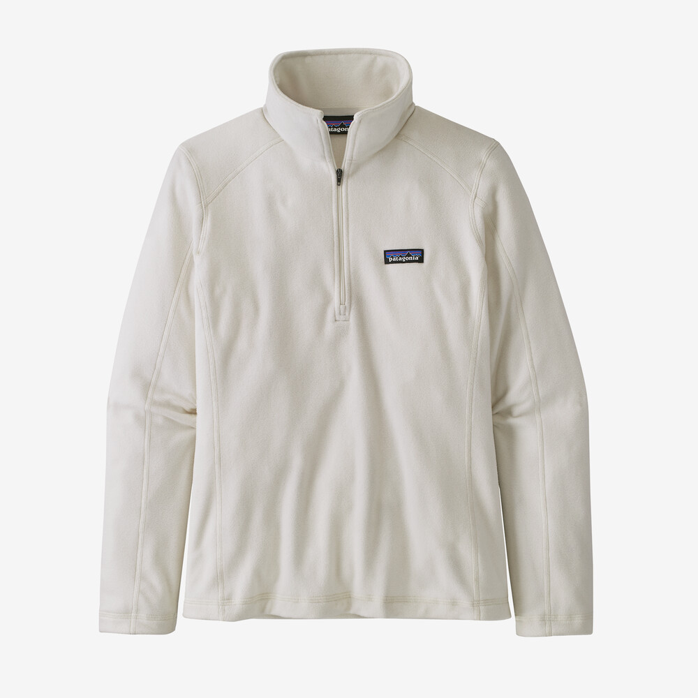 Damen-Fleecejacke mit Micro-D-D-Design und 1/4-Reißverschluss