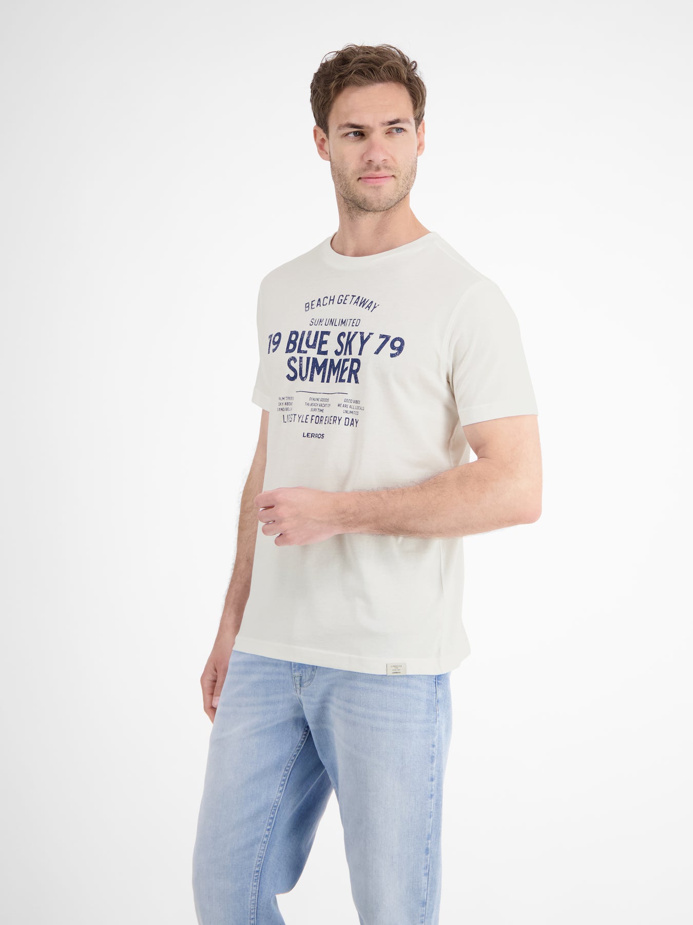 Herren T-Shirt mit Brustprint