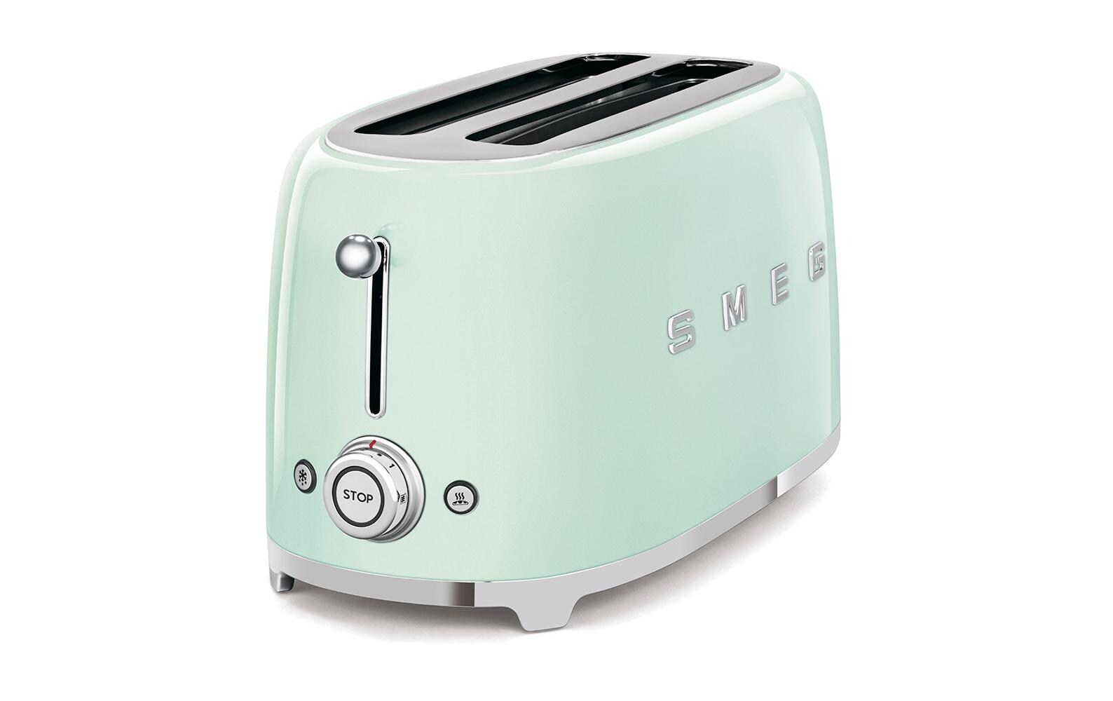Toaster 50's Style TSF02PGEU Grün<br>Toaster mit extralangen Schlitzen
