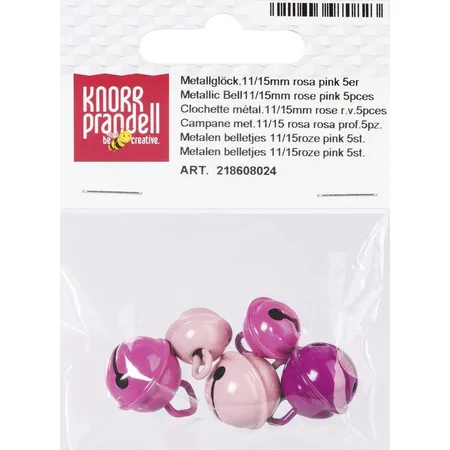 Knorr Prandell Glöckchen-Mix Ø 11, 15 mm rosa, pink