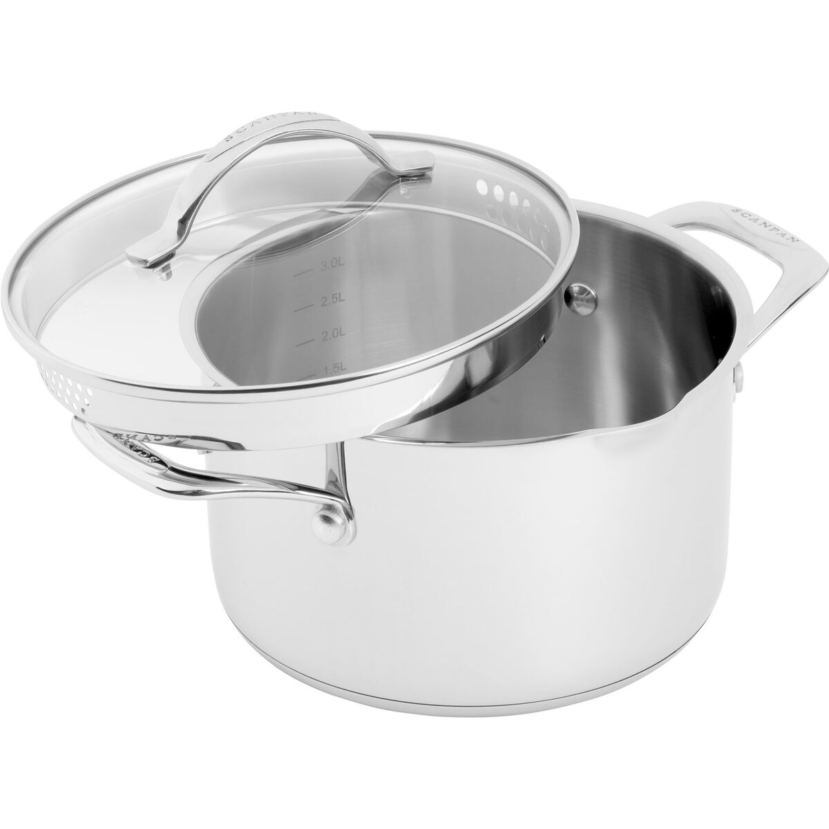 STS gryte med lokk 20 cm/3,4 liter