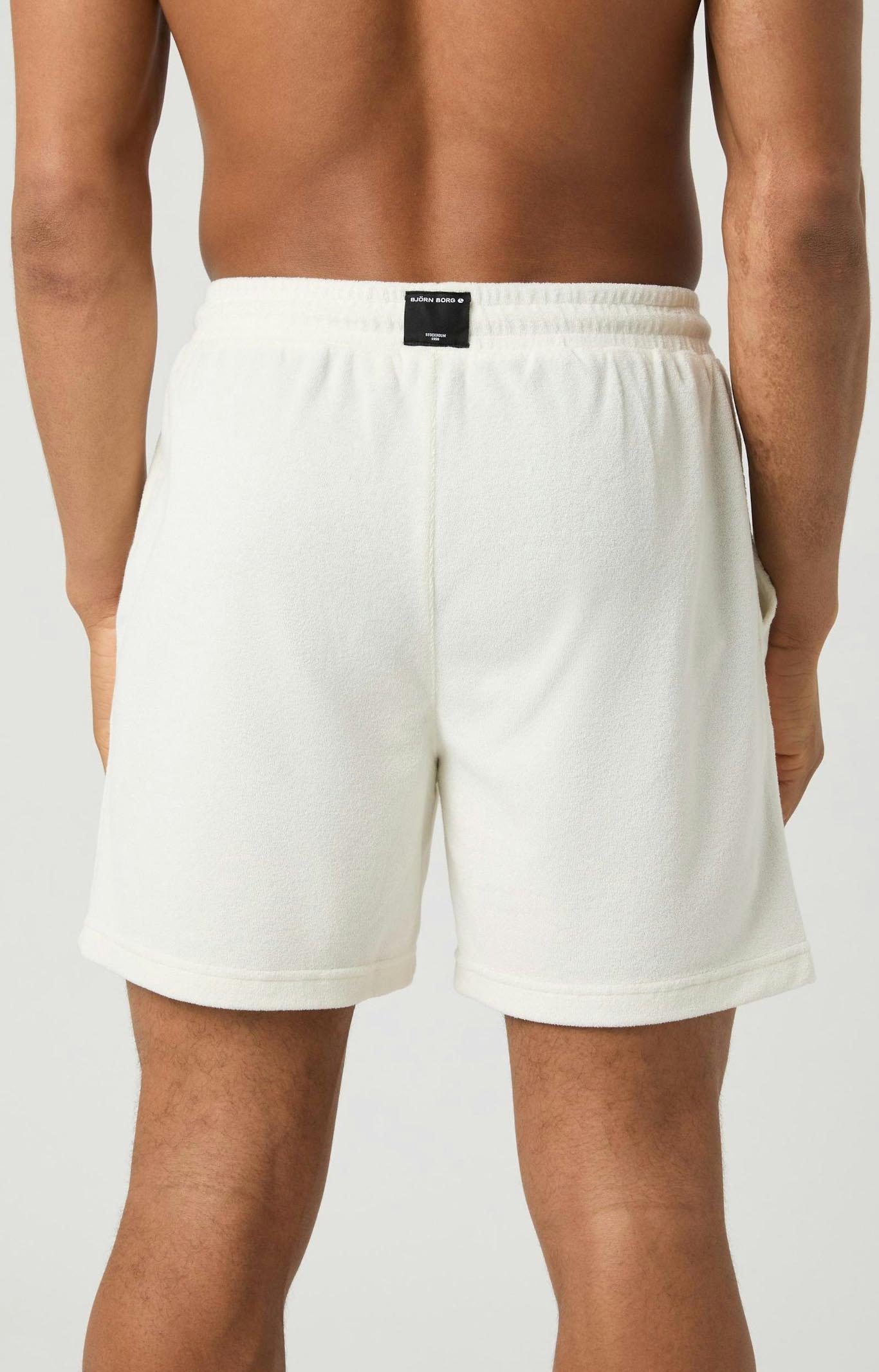 Borg Toweling Pool Shorts Herre WE003/Egret