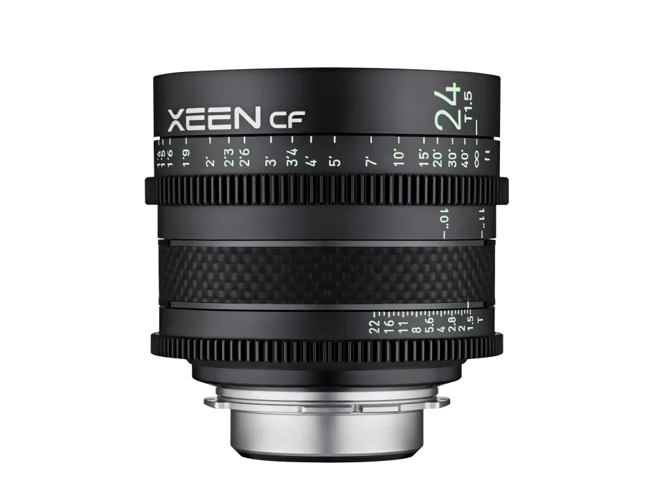 Samyang CFX24-C, biografobjektiver, Canon EF