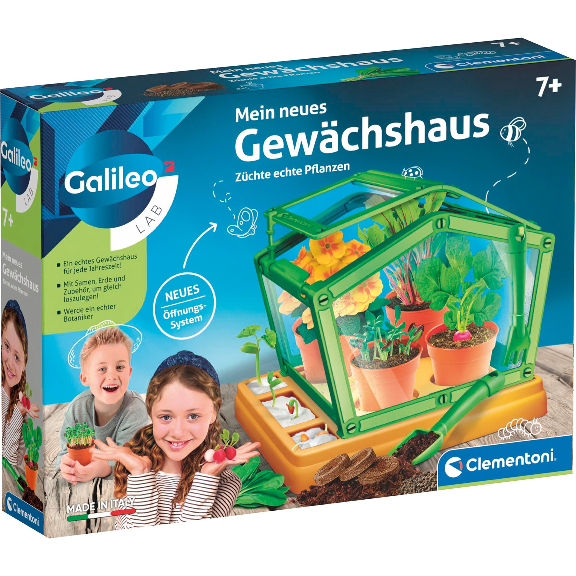 Clementoni Experimentierkasten Mein neues Gewächshaus
