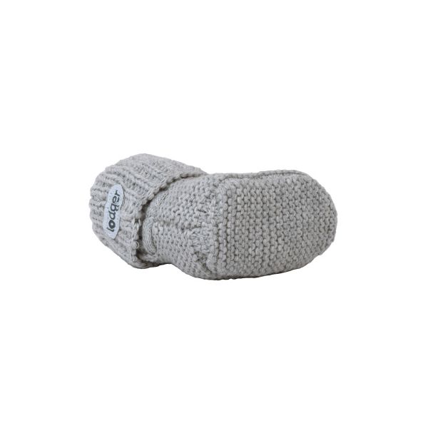 Lodger Knit Slofjes - 0-6 Mnd - Beige