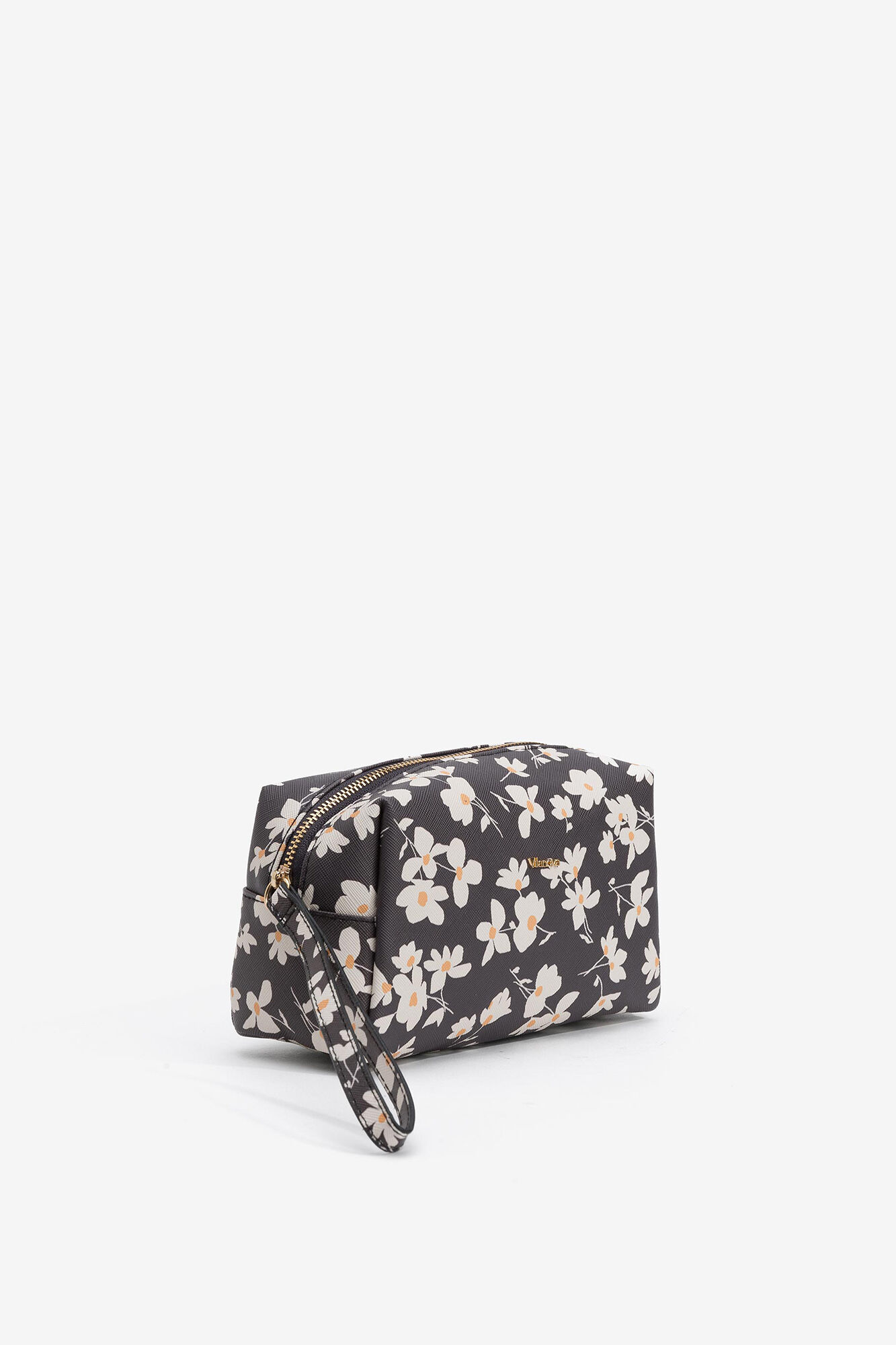 Nécessaire com estampa floral
