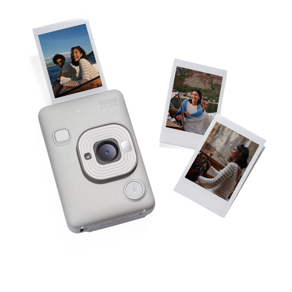Fuji - Instax Mini LiPlay and Liplay Accessory Kit BUNDLE White