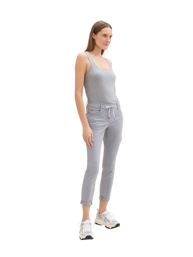 TOM TAILOR 7/8-Hose  mit Bindeband am Bündchen