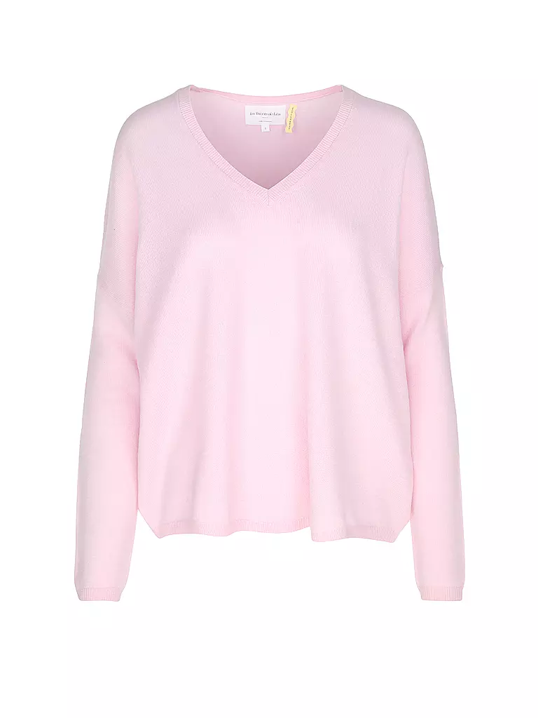 LES TRICOTS DE LEA Kaschmirpullover MONJAKOE rosa