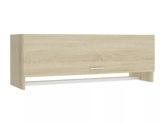 Garde-robe chêne sonoma 100x32,5x35 cm bois d'ingénierie