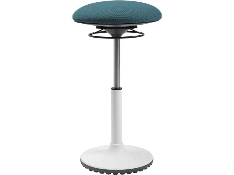 Topstar Hocker BBT Coach, Petrol Patentierter Sitzhocker für bewegliches und aktiv dynamisches Sitzen