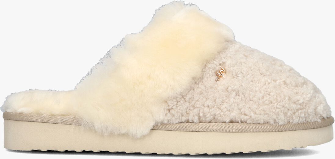MEXX beige mexx pantoffels blixa snow