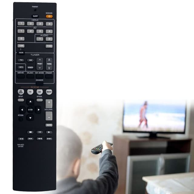Udskiftning af fjernbetjening til RAV463 til Yamaha Audio/Video Receiver