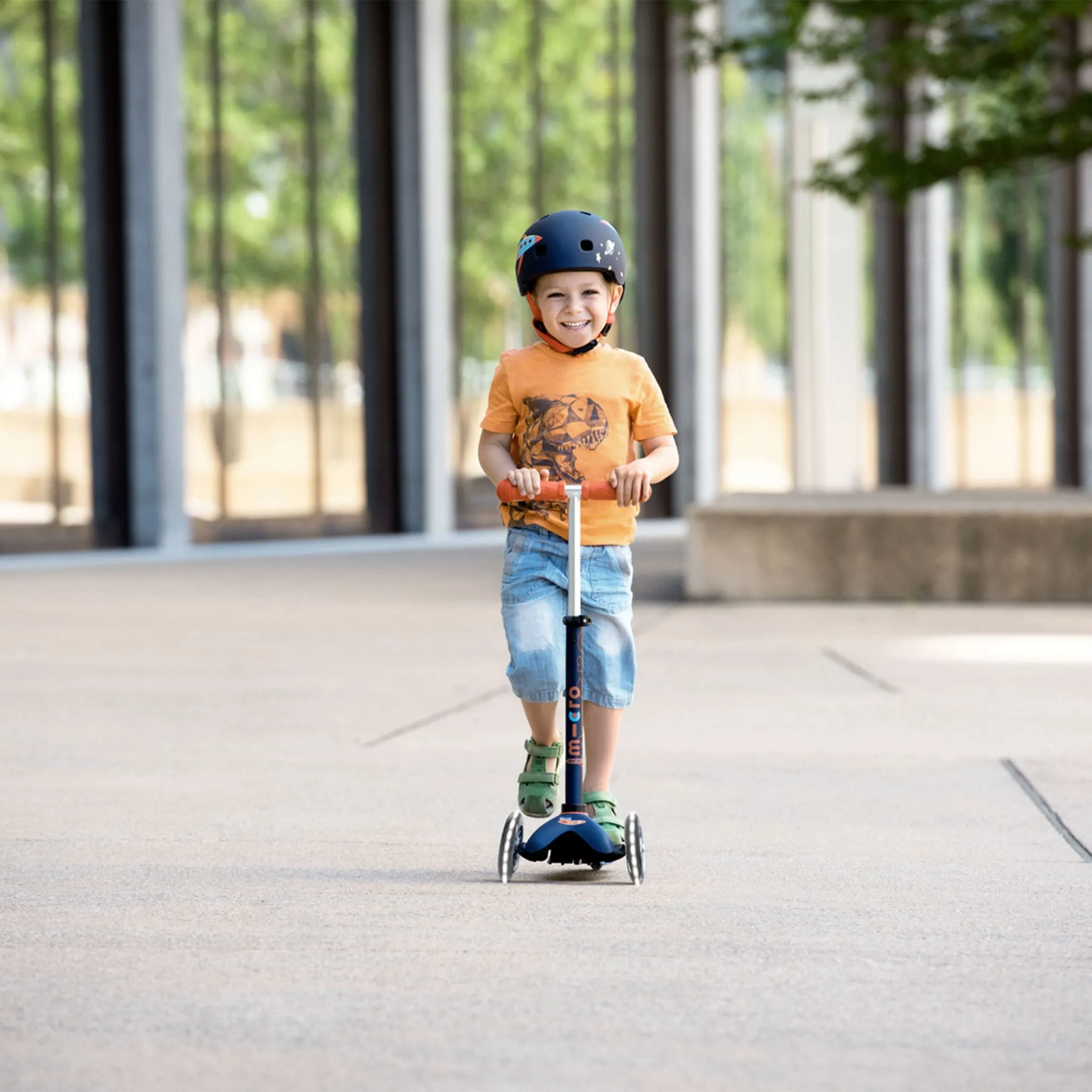 Micro Trottinette Mini MICRO Deluxe Kickboard - Bleu
