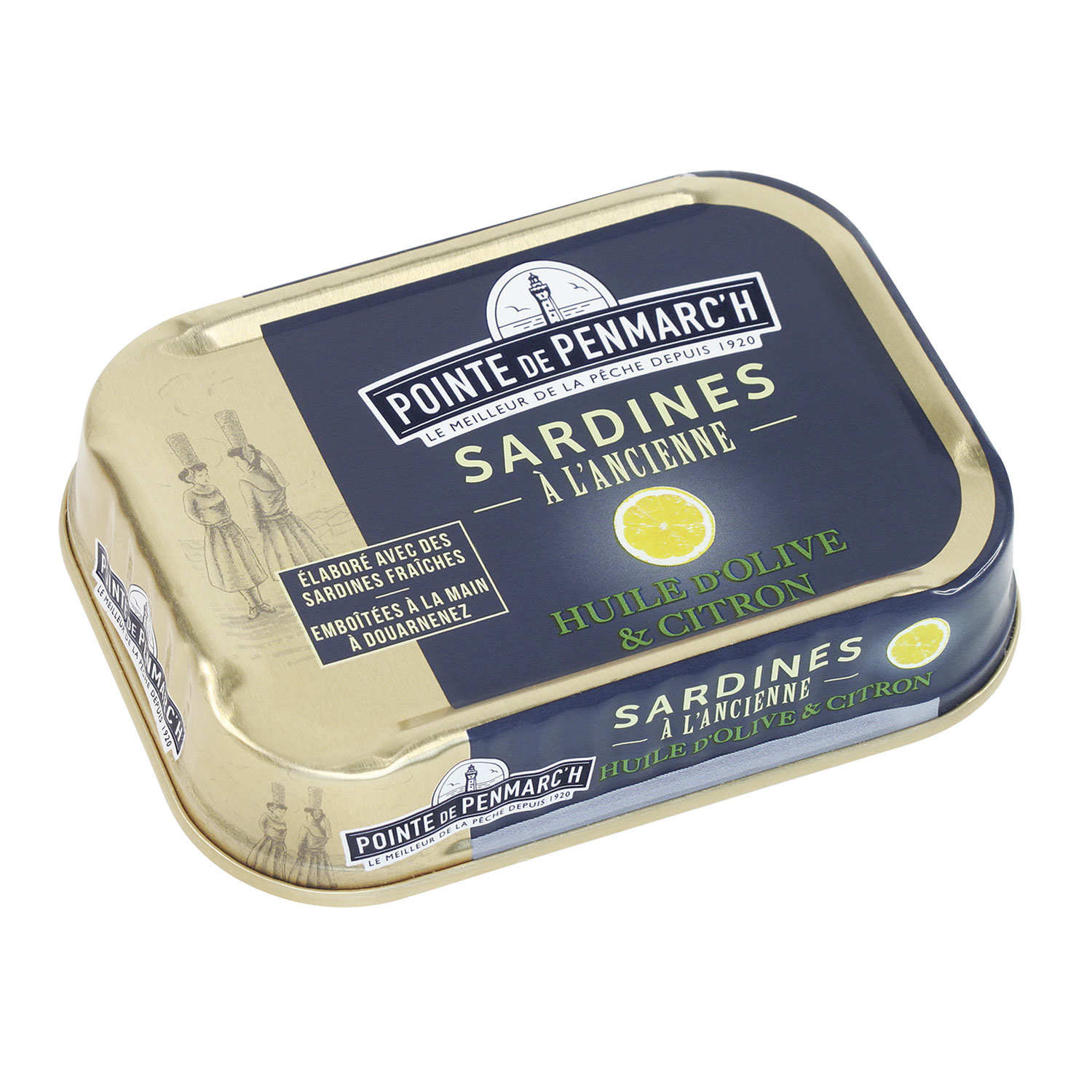Sardines à l'ancienne à l'huile d'olive et au citron