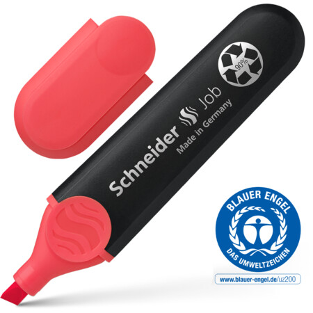 Schneider Job Textmarker - rot - 1+5 mm