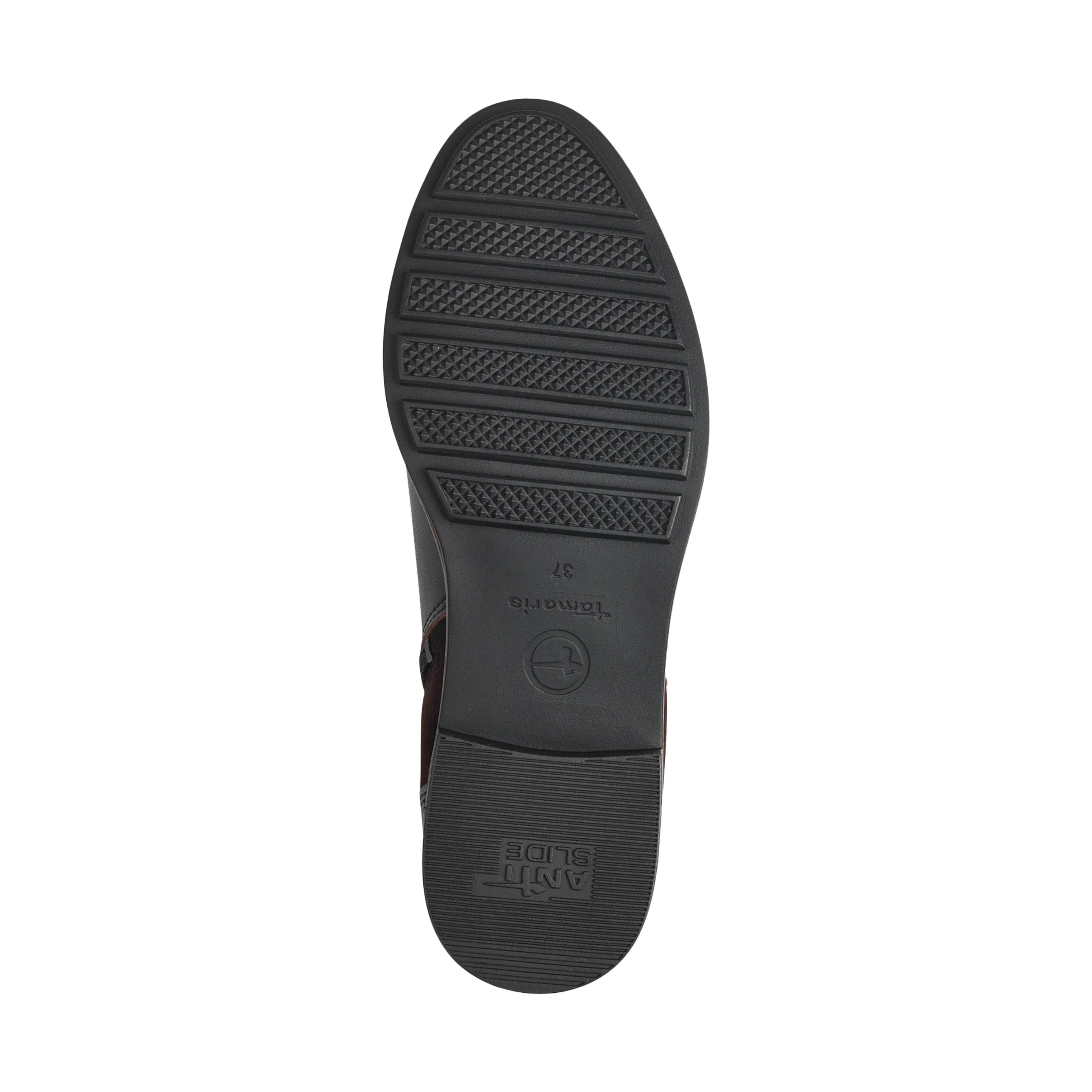 Bottine cuir | Marron