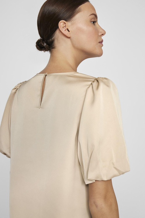 Vila beige dames t-shirt