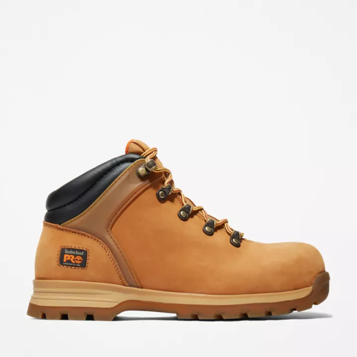 Bottine de travail à embout de sécurité Splitrock XT Timberland PRO pour homme en jaune