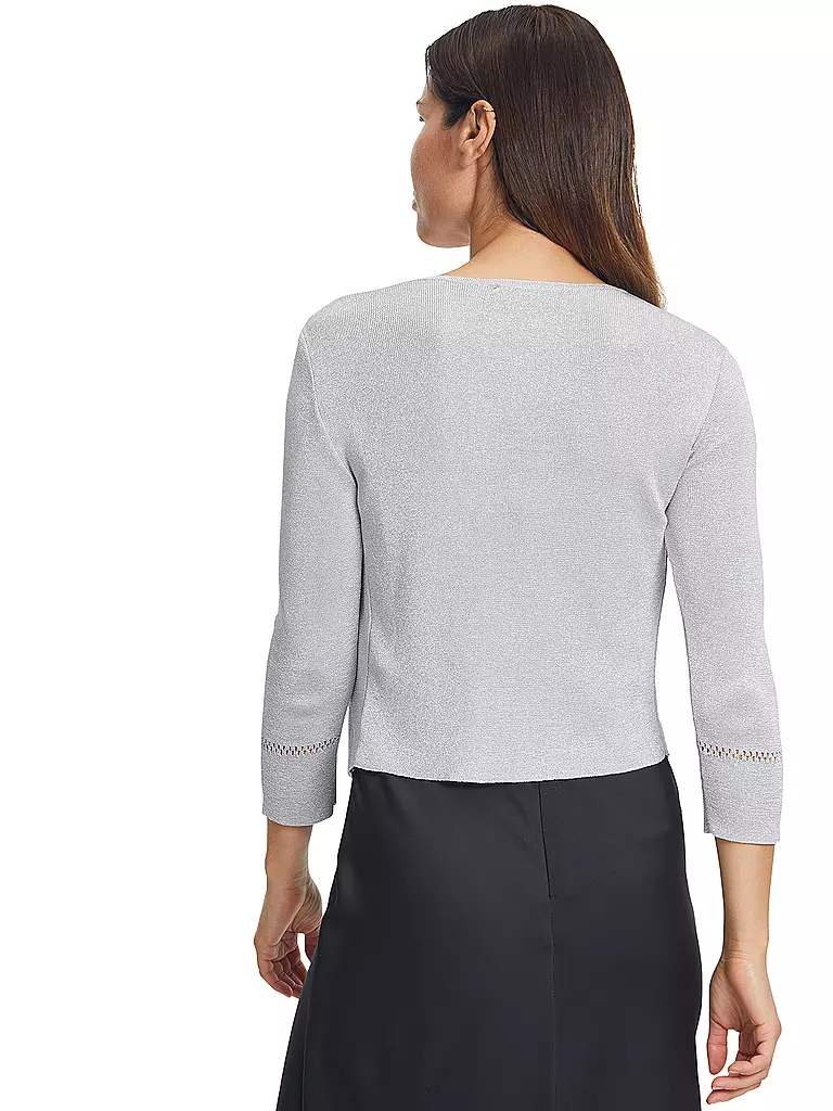 VERA MONT Strickjacke - Bolero grau