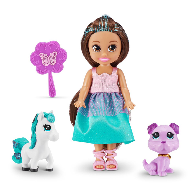 Sparkle Girlz - Prinzessin mit Haustier - Spielset - Brünett
