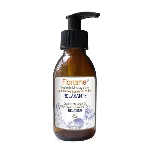 Florame Aromathérapie Huile Massage Relaxante Bio 120ml