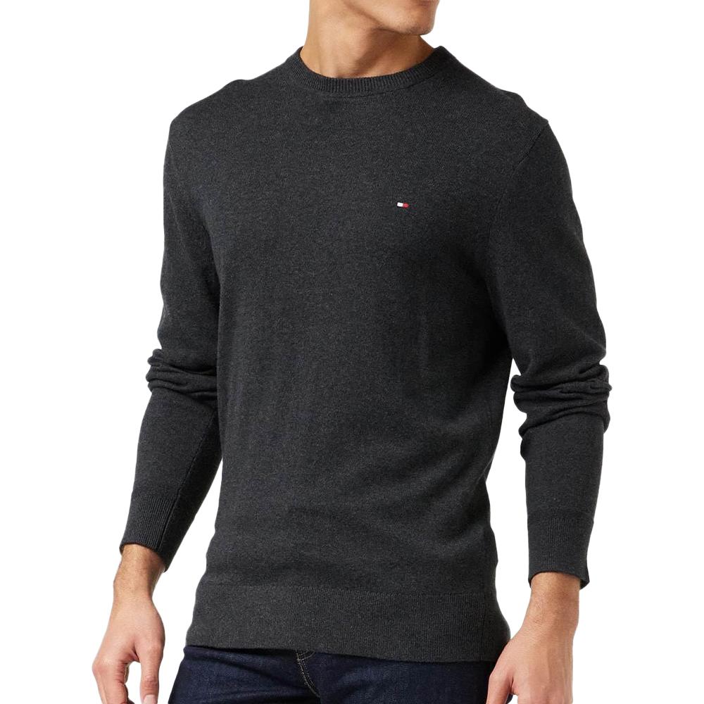 Tommy Hilfiger Pull Gris Homme Tommy HilfigerPima