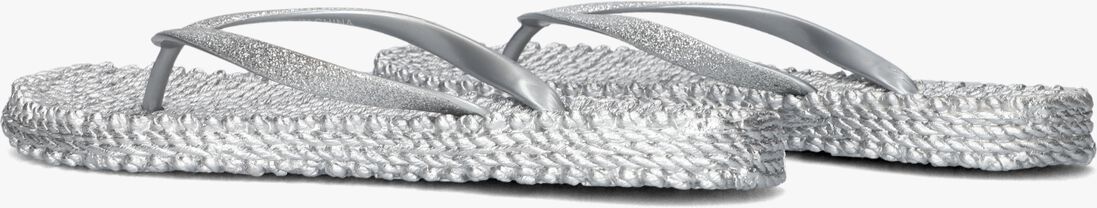 ILSE JACOBSEN zilveren ilse jacobsen teenslippers cheerful01