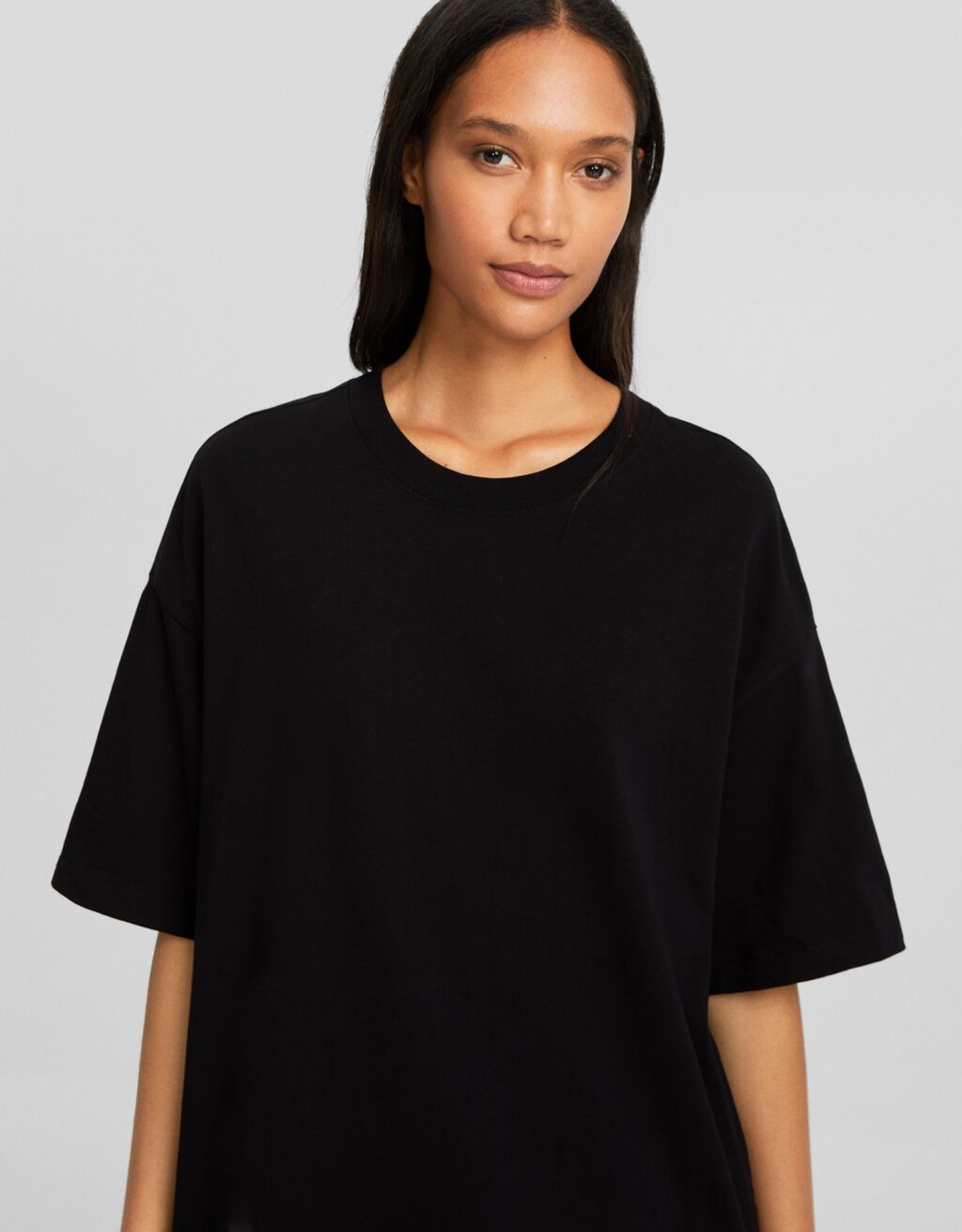 Camiseta de manga curta oversized