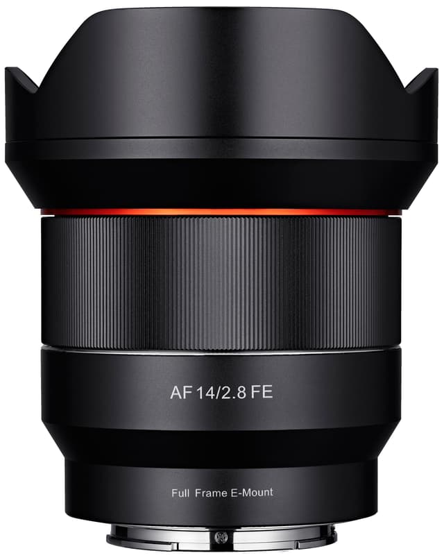Samyang AF 14 mm f/2,8 objektiv (Sony E-mount)