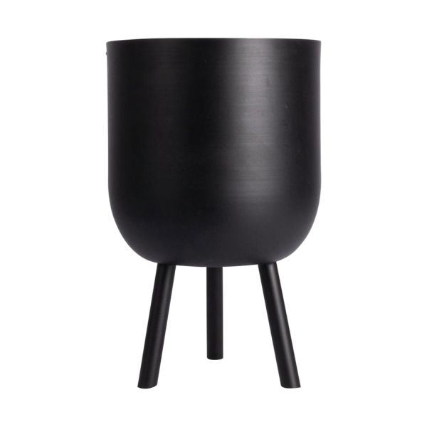 Gusta Plantenpot - 27 cm - Zwart