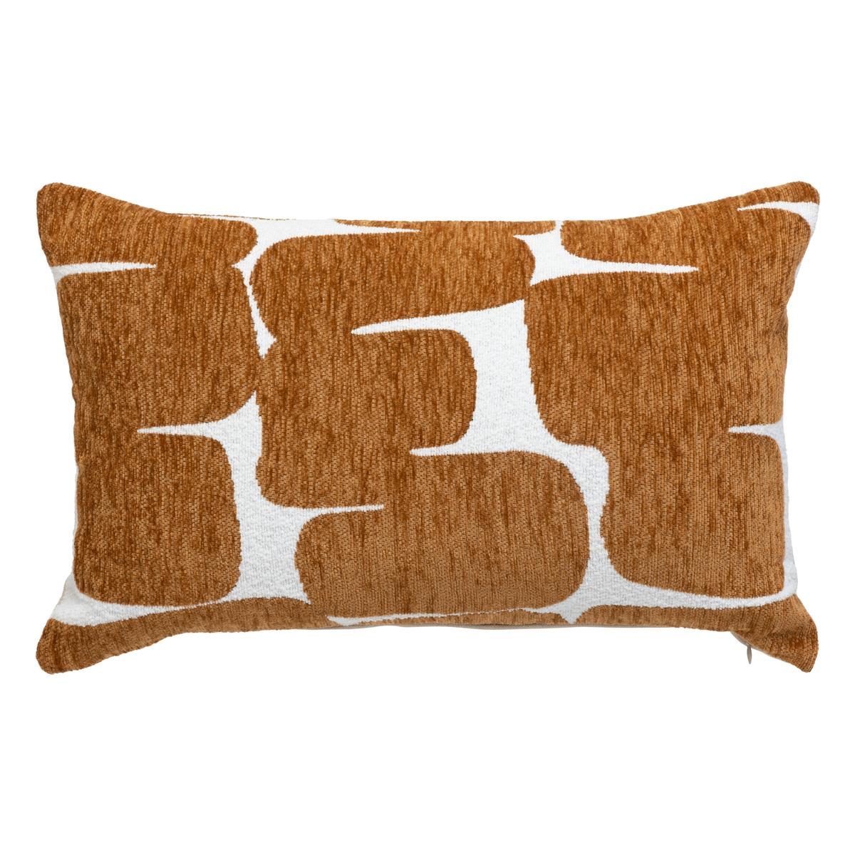 HOUSSE COUSSIN CHENILLE JENI CARAMEL 30X50CM