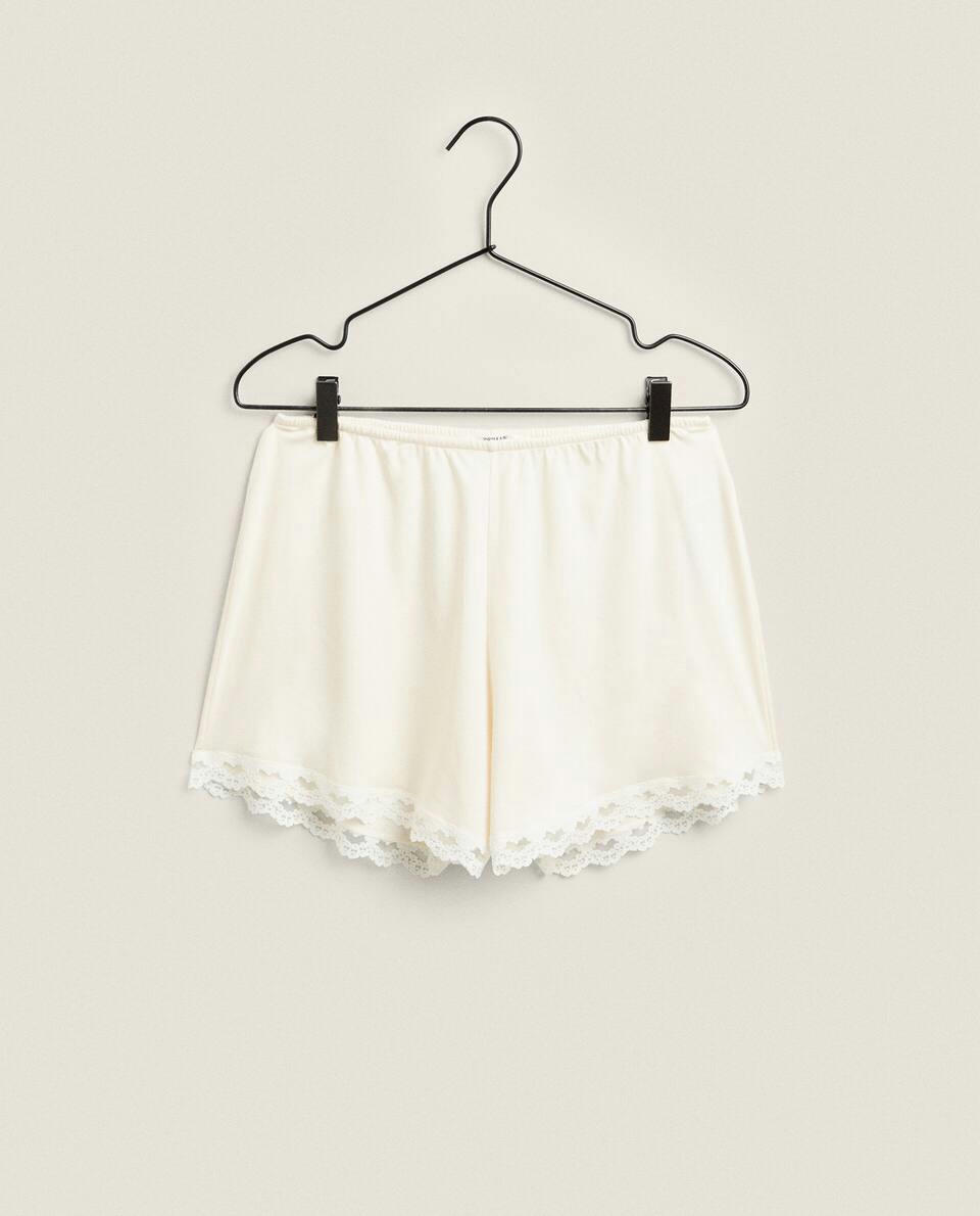 Shorts regata de algodão
