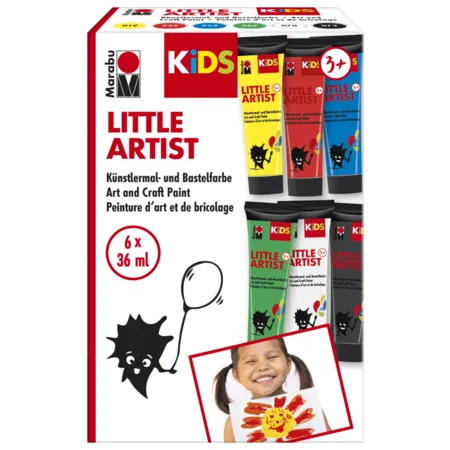 Marabu KiDS Little Artist Sortierung 6x36ml