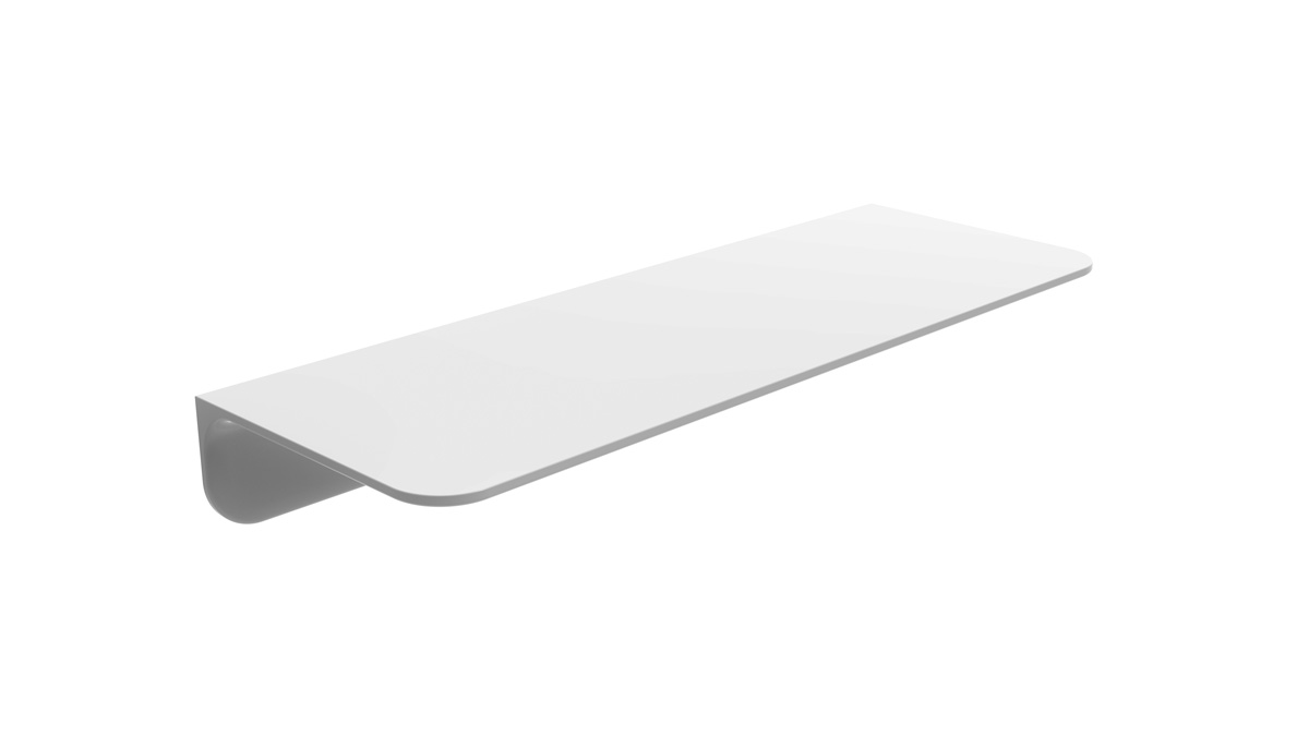 Schutte Booz doucherek 35x12cm wit