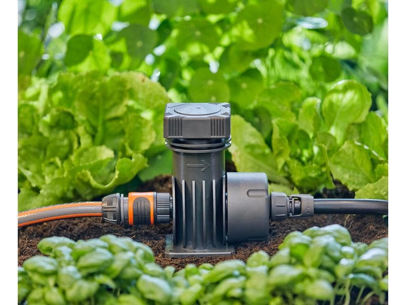 GARDENA Basisgerät 2000 Micro-Drip-System Der Startbaustein des GARDENA Micro-Drip-Systems mit 2000 Liter Durchfluss