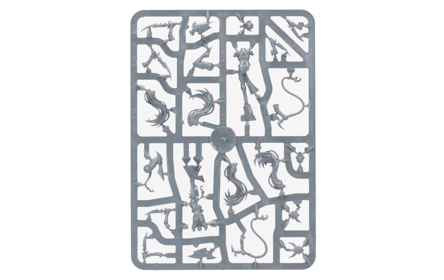 Figurenset Warhammer Age of Sigmar Krethusas CronehostWarhammer Age of Sigmar Miniaturen: Boten des Morgens Daughters of Khaine – Krethusas Schar der Vettel