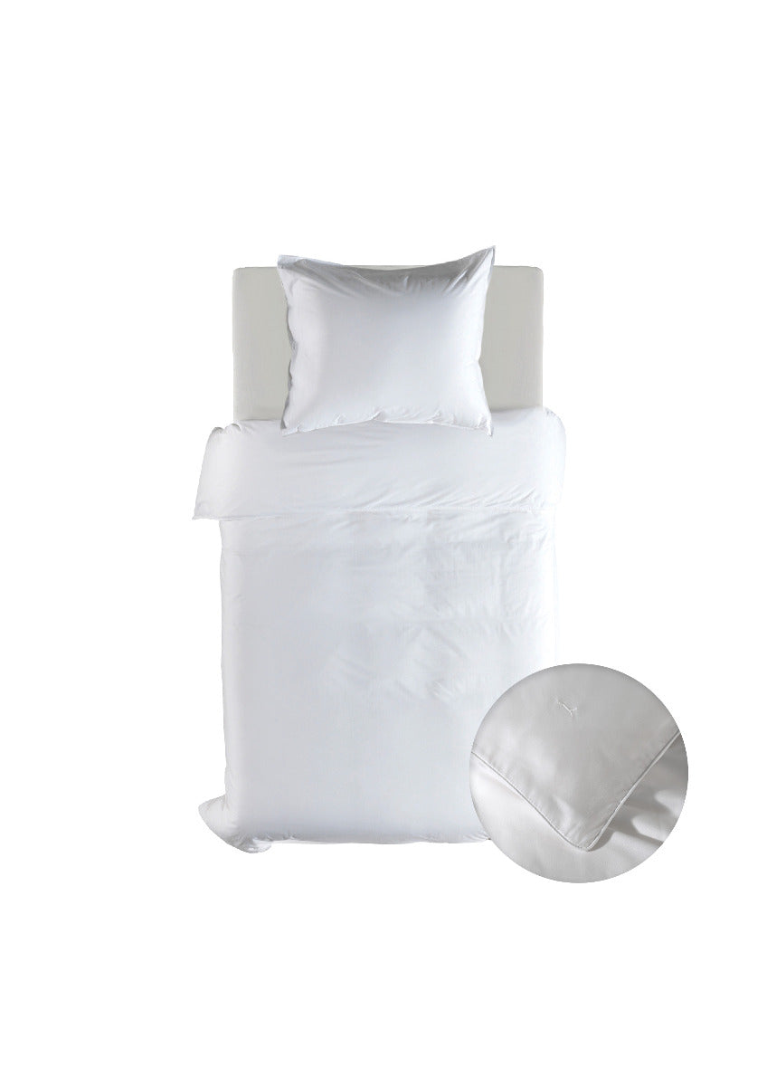Yellow Dekbedovertrek Lyocell Suites New York - blanc de blanc