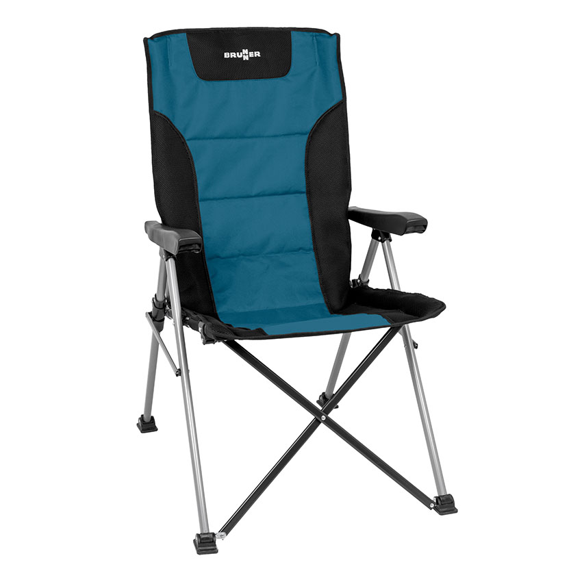 Brunner Raptor Hoge Rug vouwstoel - Blue