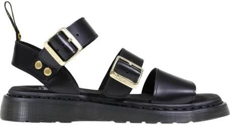 Dr. Martens Platte sandalen Gryphon Strap Sandal Black Atlas