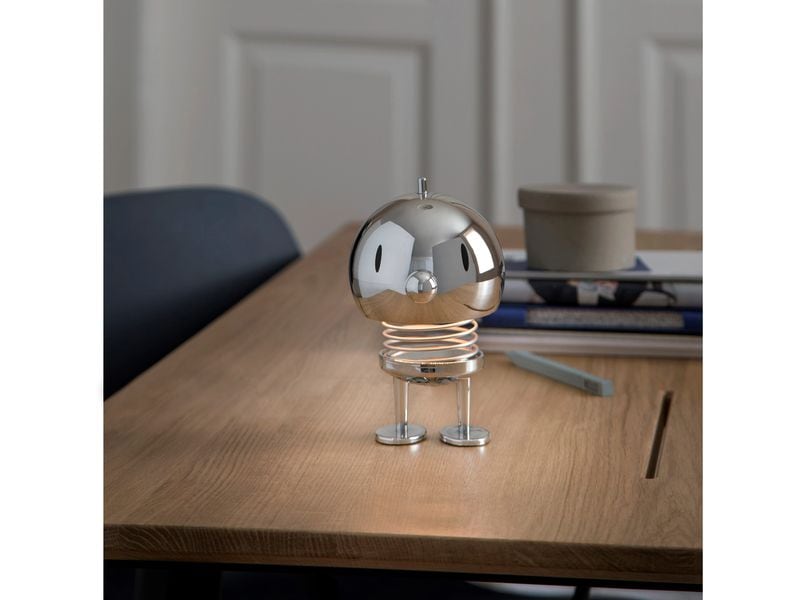 Hoptimist Tischleuchte L Silber LED-Lampe