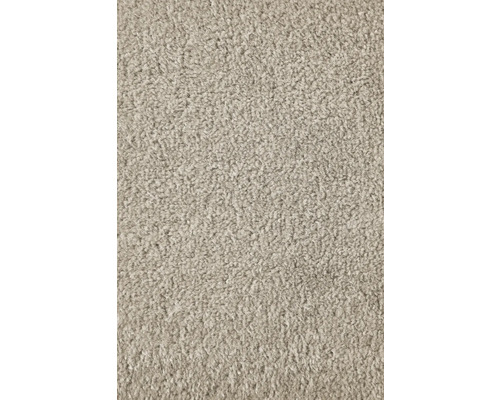 Velours tapijt Ines beige 400 cm breed (per meter verkocht)