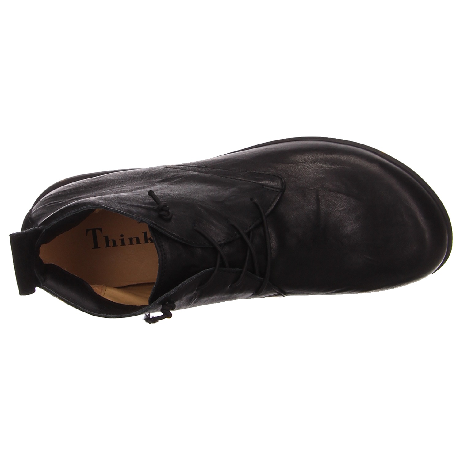 Think Schnürhalbschuhe schwarz schwarz