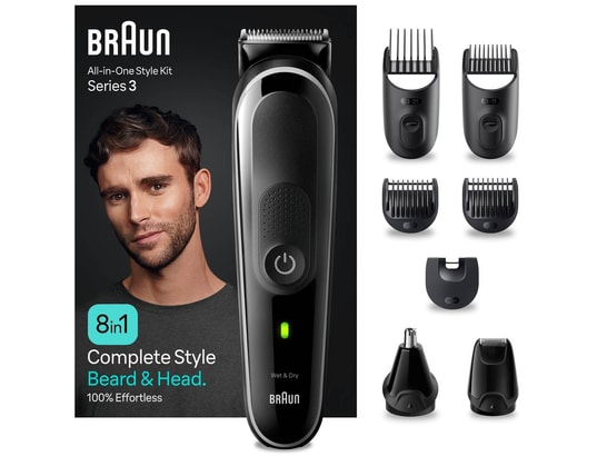 BRAUN - Tondeuse multifonction MULTIGROOMER MGK 3440