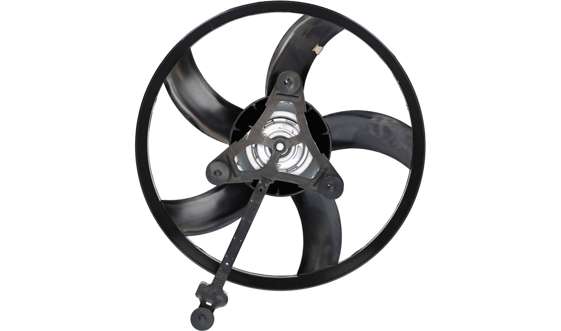 Ventilator, motorkøling