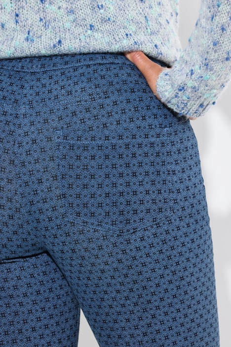 Jeggings, Slim Fit, Minimal-Print, Gesäßtaschen