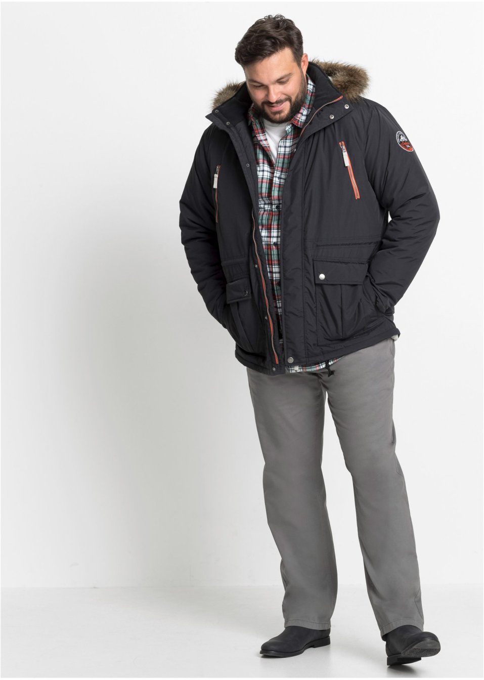 Parka rembourrée Regular Fit